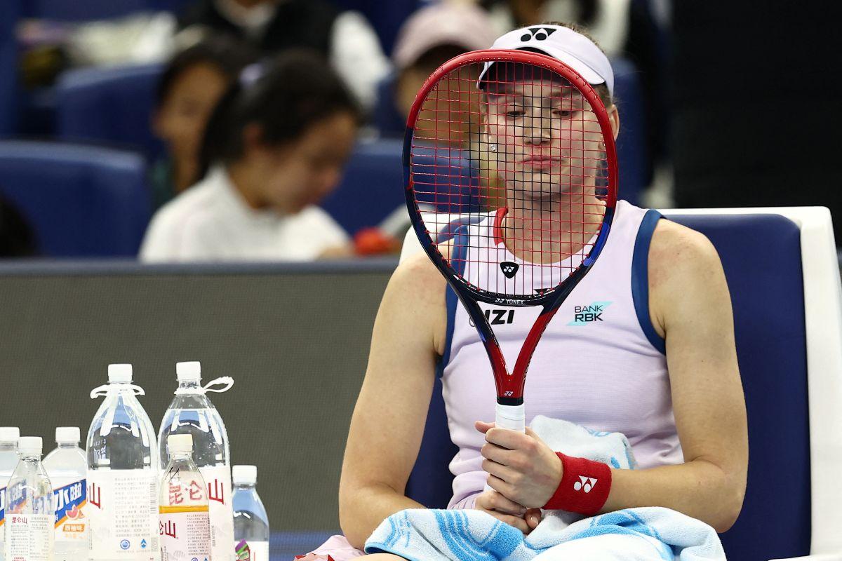 Rybakina's first match as world number one ends in China Open defeat by Charaeva