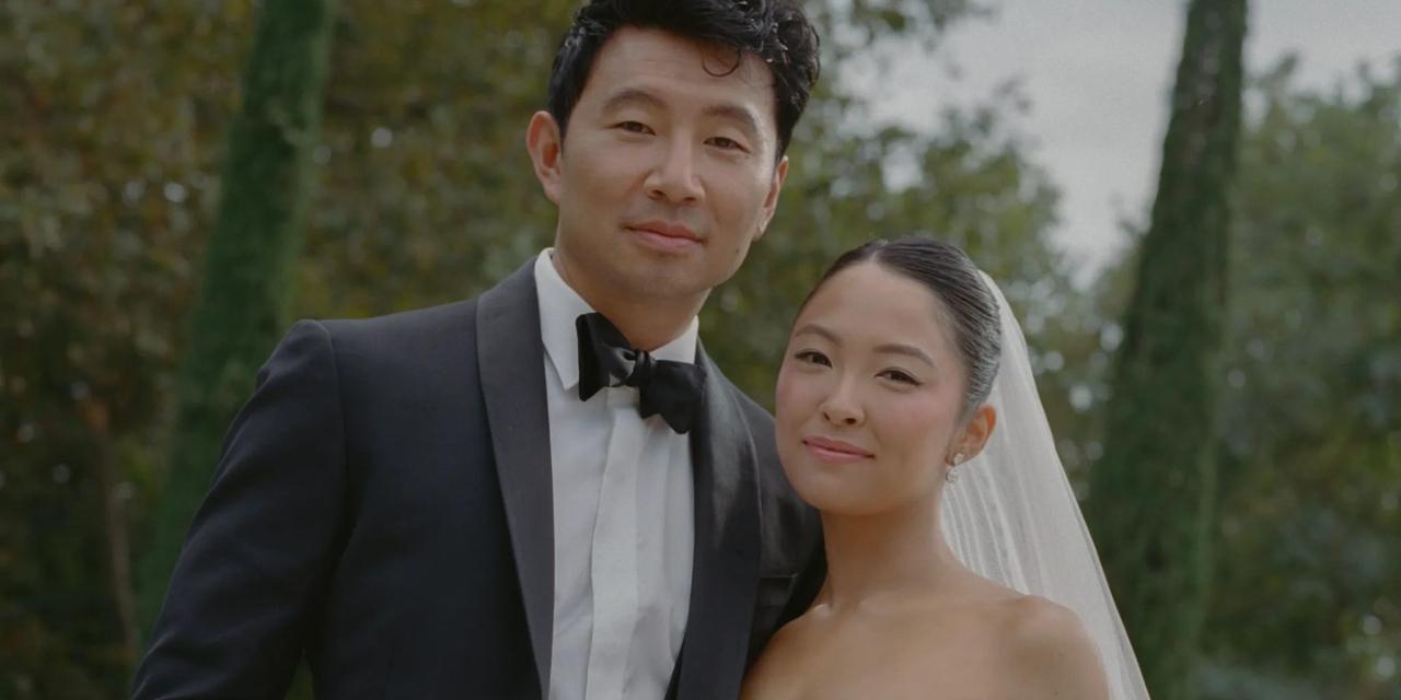 Simu Liu, Allison Hsu share glimpse of French wedding