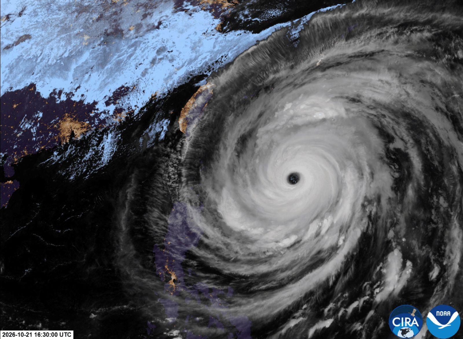 Taiwan issues land warning ahead of arrival of powerful Typhoon Champi