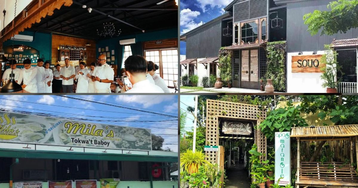 Pampanga restaurants land in the Michelin Guide Philippines for first time