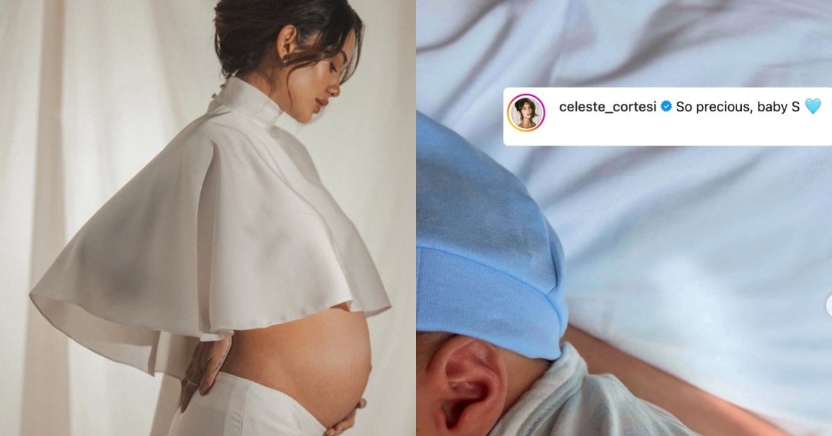 Celeste Cortesi gives birth, ex-BF Jonathan Sterling praises her strength