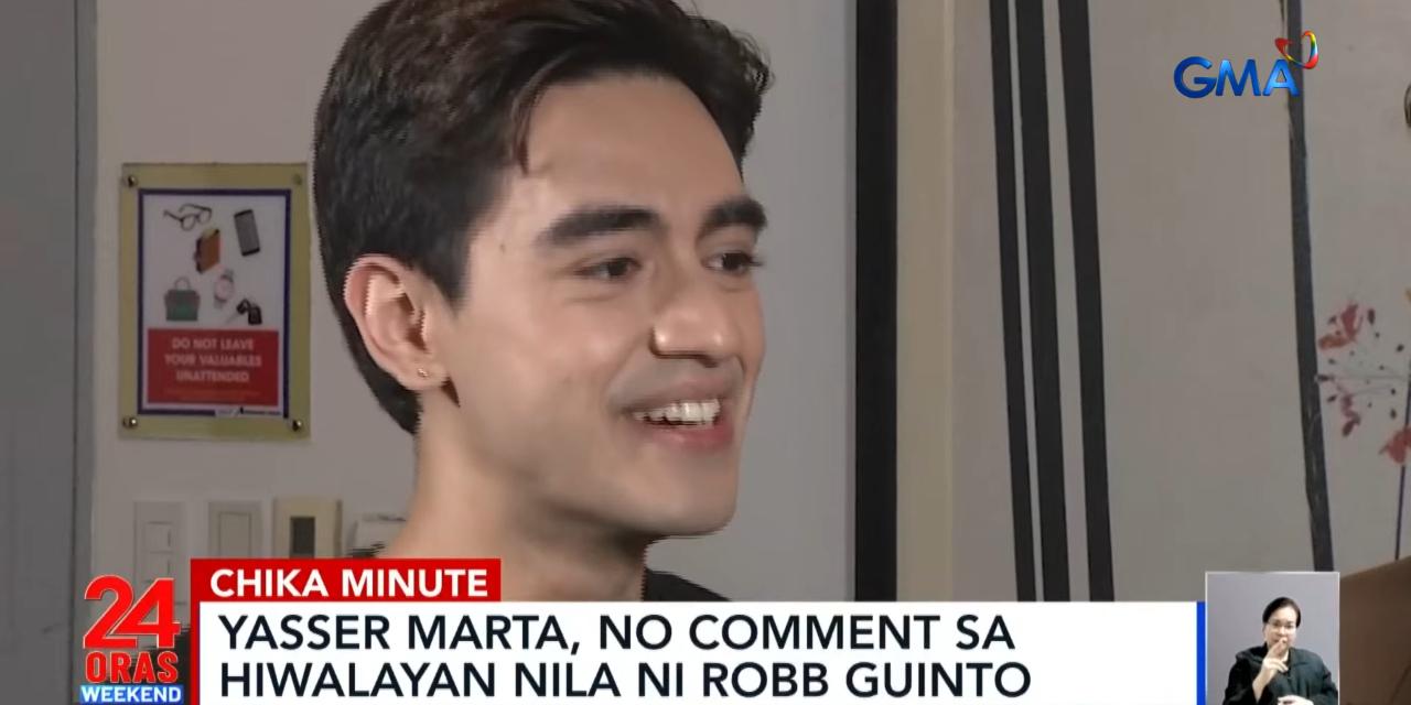 Yasser Marta mum on breakup with Robb Guinto